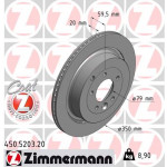 ZIMMERMANN Bremsscheibe