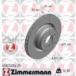 ZIMMERMANN Bremsscheibe
