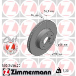ZIMMERMANN Bremsscheibe