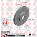 ZIMMERMANN Bremsscheibe