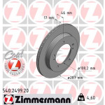 ZIMMERMANN Bremsscheibe