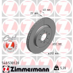 ZIMMERMANN Bremsscheibe