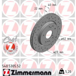 ZIMMERMANN Bremsscheibe