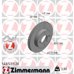 ZIMMERMANN Bremsscheibe