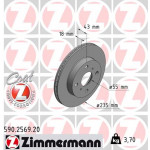 ZIMMERMANN Bremsscheibe