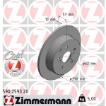 ZIMMERMANN Bremsscheibe