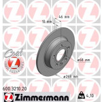 ZIMMERMANN Bremsscheibe