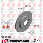 ZIMMERMANN Bremsscheibe
