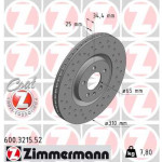 ZIMMERMANN Bremsscheibe
