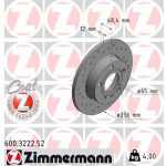 ZIMMERMANN Bremsscheibe