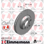 ZIMMERMANN Bremsscheibe