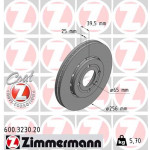 ZIMMERMANN Bremsscheibe