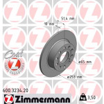 ZIMMERMANN Bremsscheibe