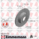 ZIMMERMANN Bremsscheibe