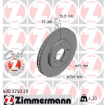 ZIMMERMANN Bremsscheibe