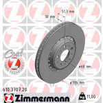 ZIMMERMANN Bremsscheibe