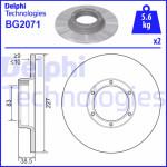 DELPHI Bremsscheibe