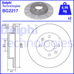 DELPHI Bremsscheibe