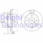 DELPHI Bremsscheibe