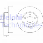 DELPHI Bremsscheibe