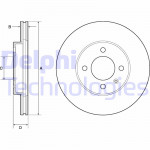 DELPHI Bremsscheibe