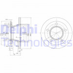 DELPHI Bremsscheibe