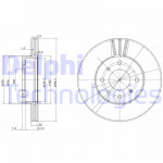 DELPHI Bremsscheibe