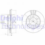 DELPHI Bremsscheibe