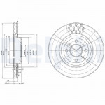 DELPHI Bremsscheibe