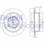 DELPHI Bremsscheibe