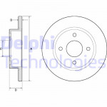 DELPHI Bremsscheibe