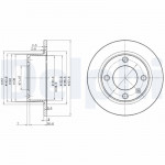 DELPHI Bremsscheibe
