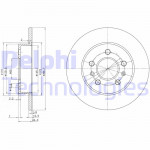 DELPHI Bremsscheibe