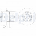 DELPHI Bremsscheibe