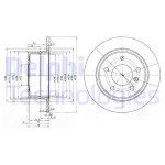 DELPHI Bremsscheibe