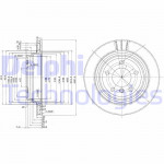 DELPHI Bremsscheibe
