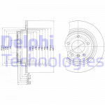 DELPHI Bremsscheibe