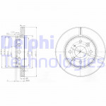 DELPHI Bremsscheibe