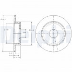 DELPHI Bremsscheibe