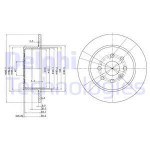 DELPHI Bremsscheibe