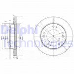 DELPHI Bremsscheibe