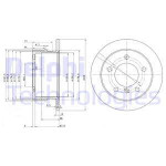 DELPHI Bremsscheibe