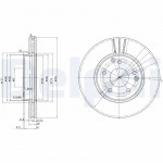 DELPHI Bremsscheibe