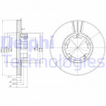DELPHI Bremsscheibe