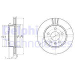 DELPHI Bremsscheibe