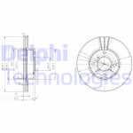 DELPHI Bremsscheibe