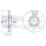 DELPHI Bremsscheibe