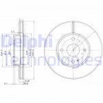 DELPHI Bremsscheibe