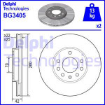 DELPHI Bremsscheibe