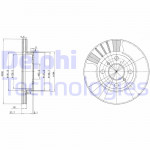 DELPHI Bremsscheibe